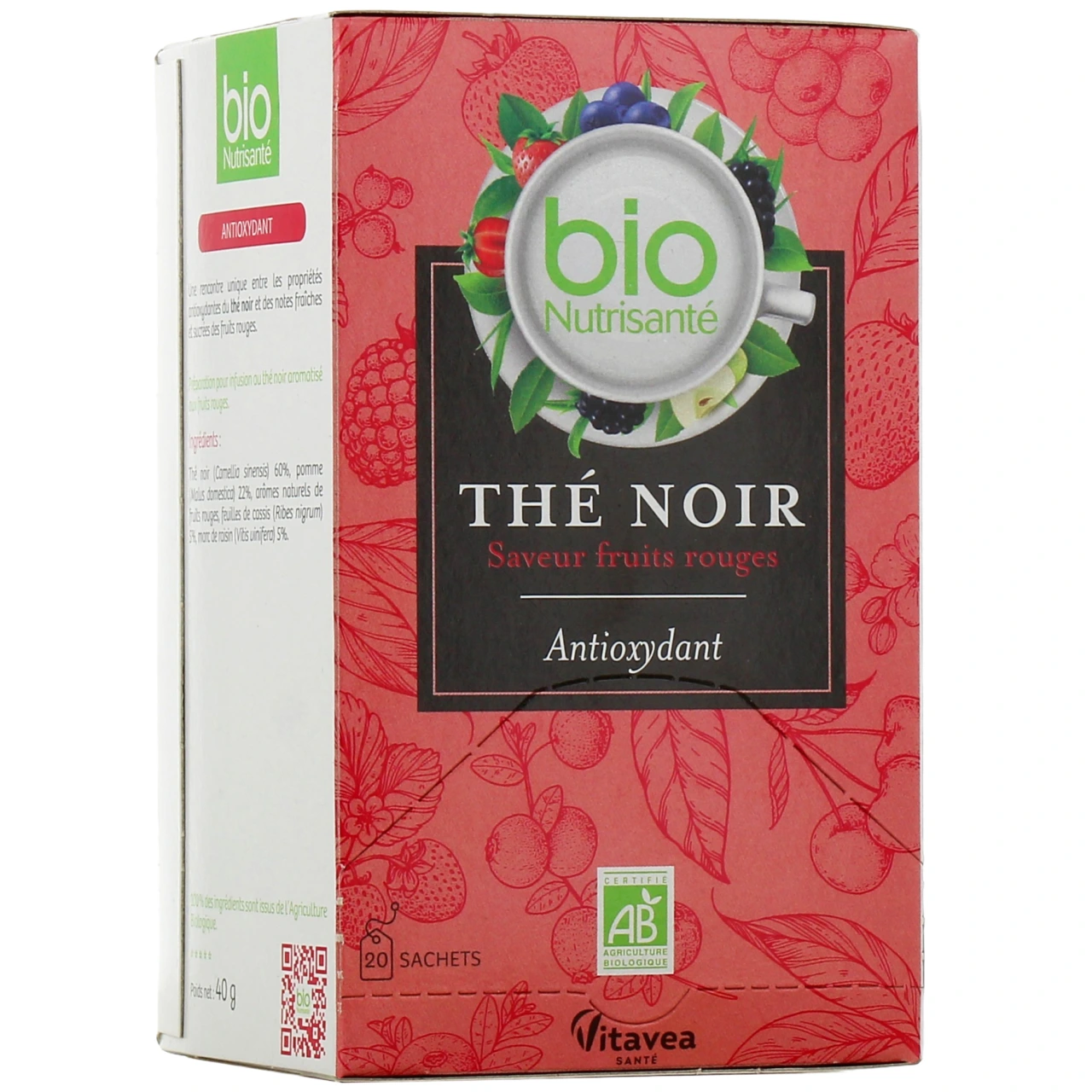 Nutrisanté Thé Noir Antioxydant - Bio Nutrisanté