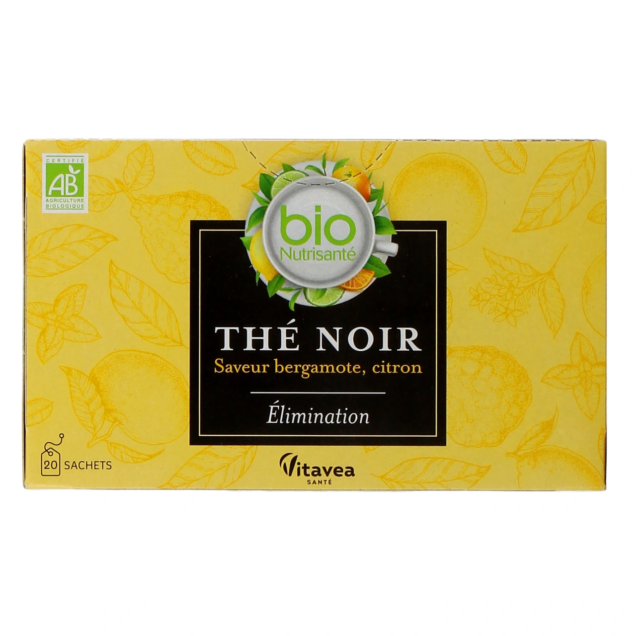 Nutrisanté Thé Noir Elimination - Vue 3