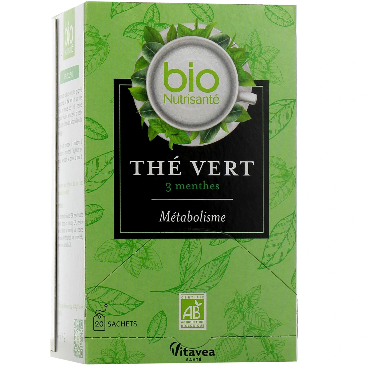Nutrisanté Thé Vert Métabolisme - Bio Nutrisanté