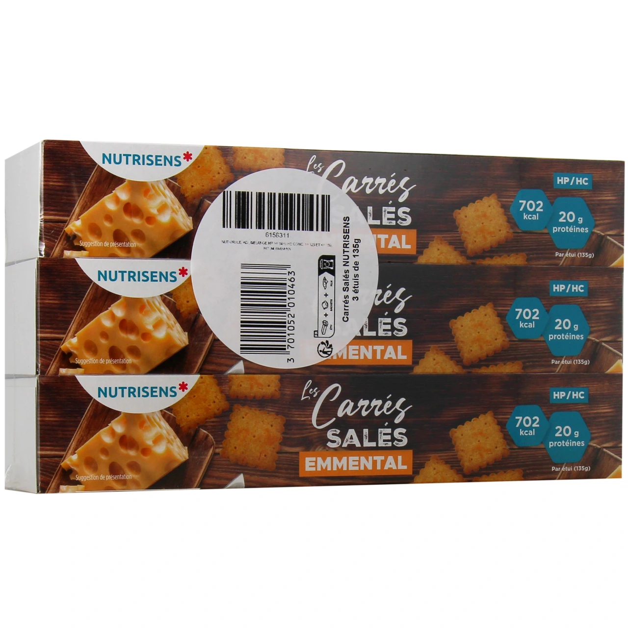 Nutrisens Carrés Salés - Nutrisens