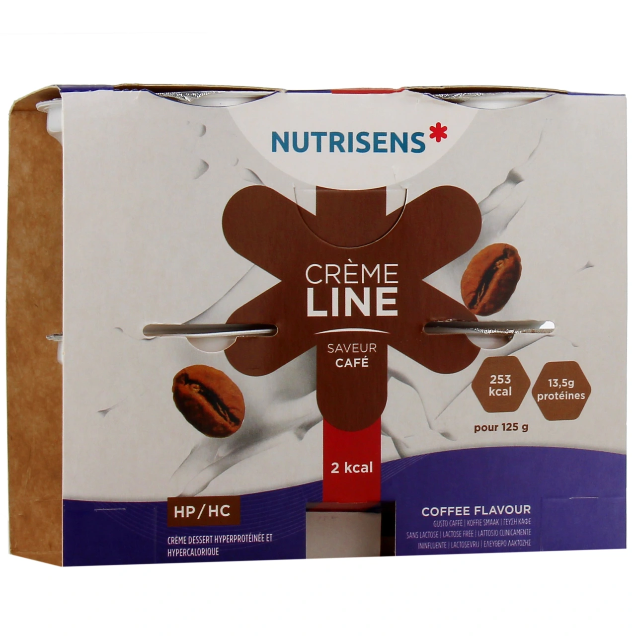 Nutrisens Cremeline HP HC sans lactose - Vue 2