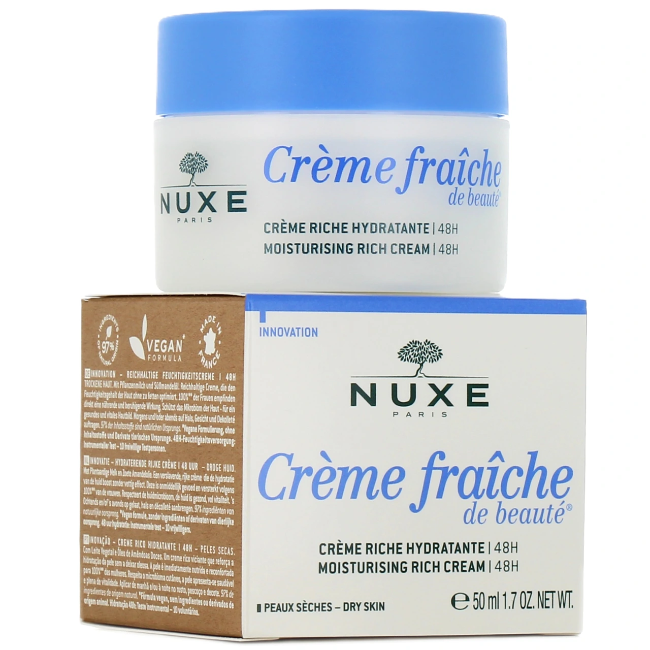 Nuxe Crème Fraîche de Beauté Crème Riche Hydratante 48h - Vue 4