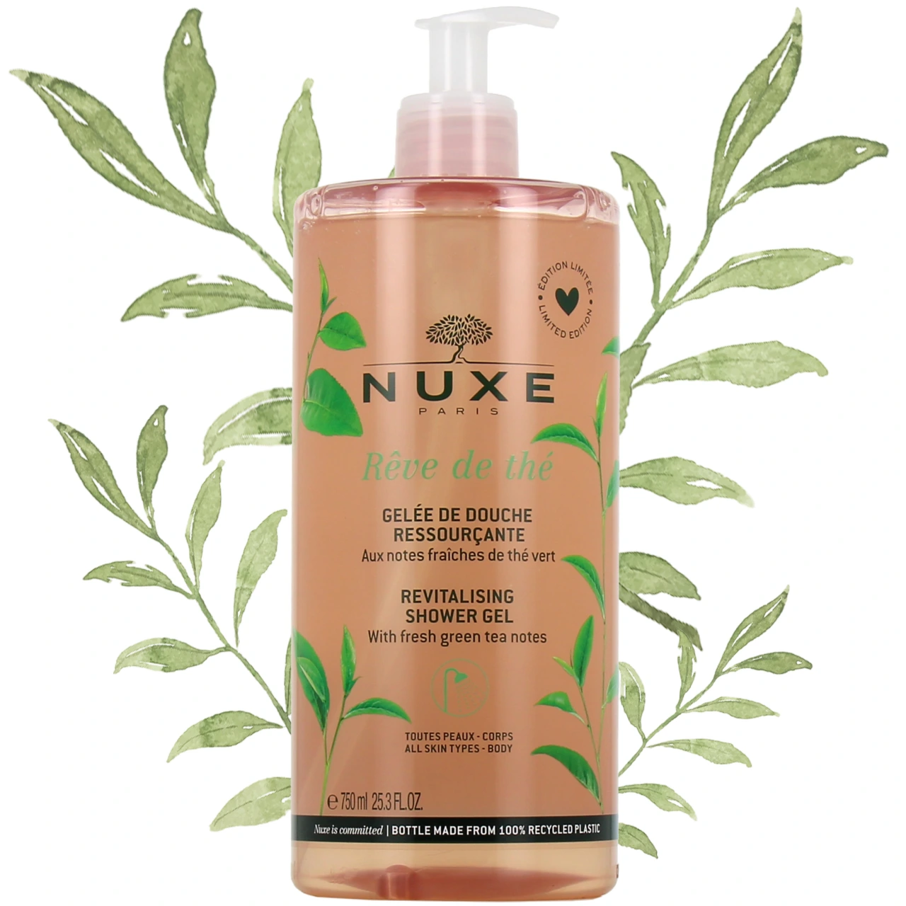 Nuxe Gelée de Douche Ressourçante Rêve de Thé - Nuxe