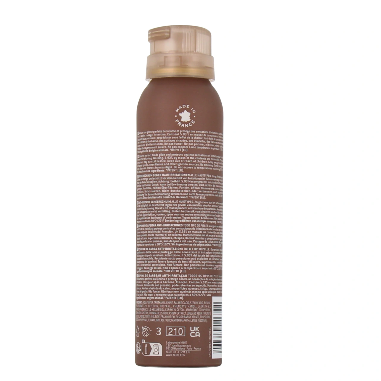 Nuxe Men Boost Mousse à Raser Anti-Irritations - Vue 2