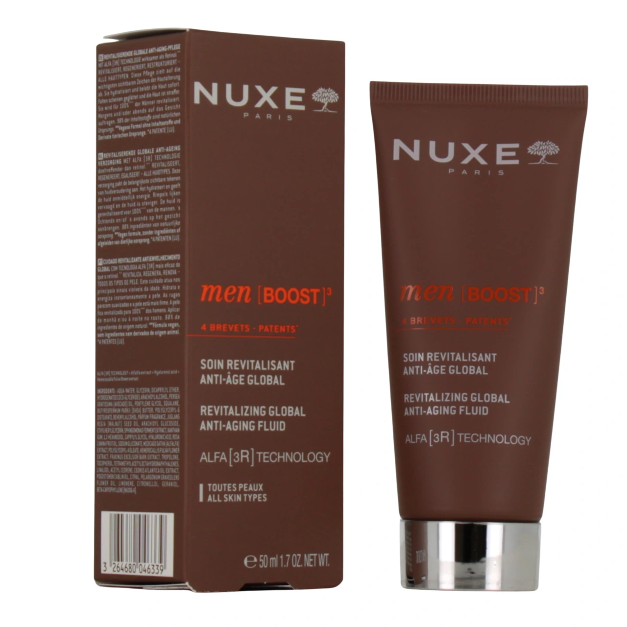 Nuxe Men Boost Soin Revitalisant Anti-Age Global - Nuxe Men Boost
