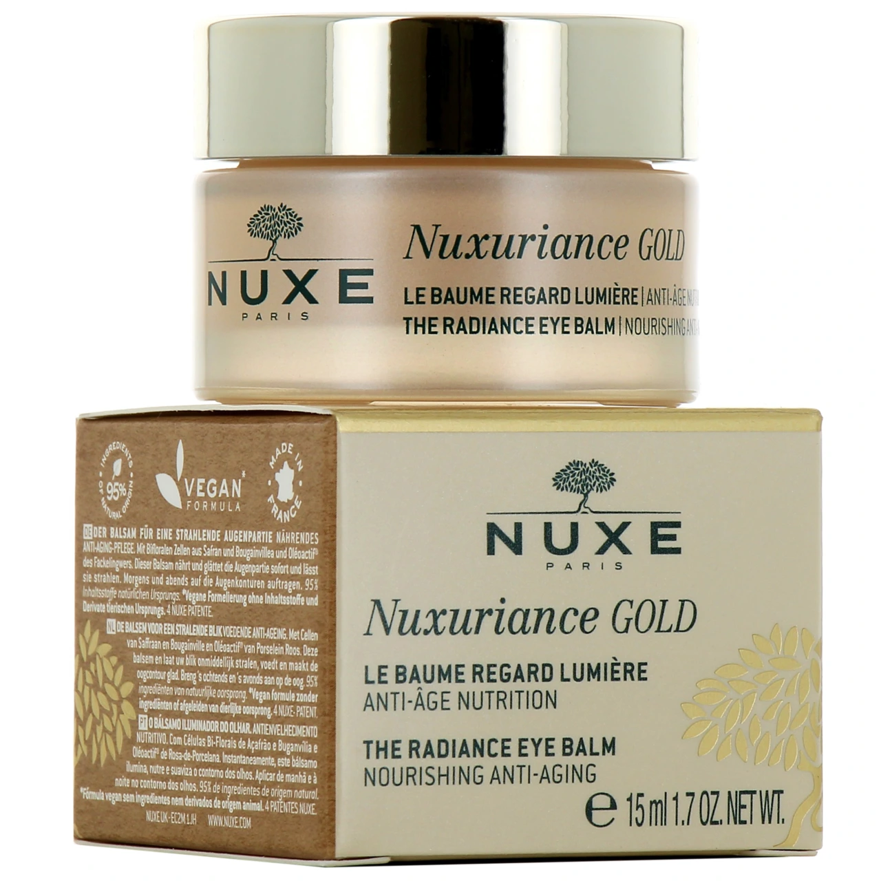 Nuxe Nuxuriance Gold Baume Regard Lumière - Nuxe
