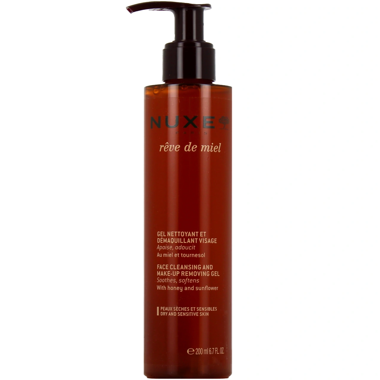 Nuxe Rêve de Miel Gel Nettoyant et Démaquillant Visage - Rêve de Miel