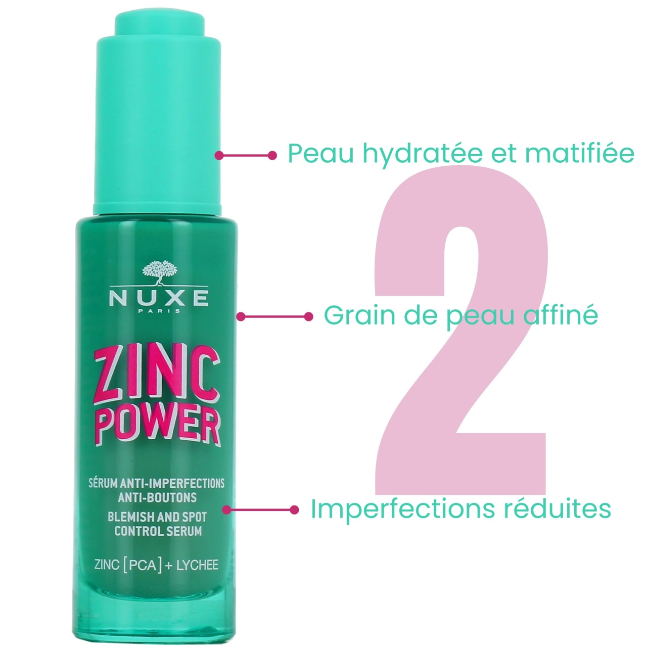 Nuxe Zinc Power Routine Anti-Imperfections - Vue 3