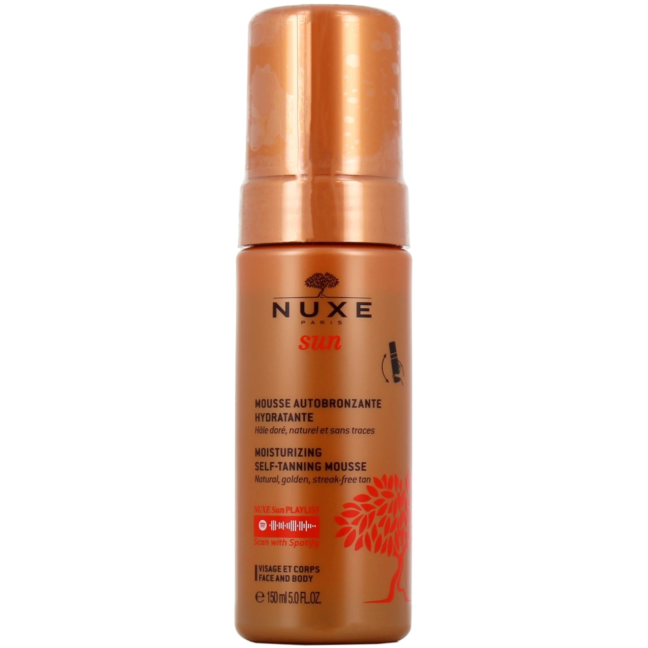 Nuxe Sun Mousse Autobronzante Hydratante - Nuxe Sun
