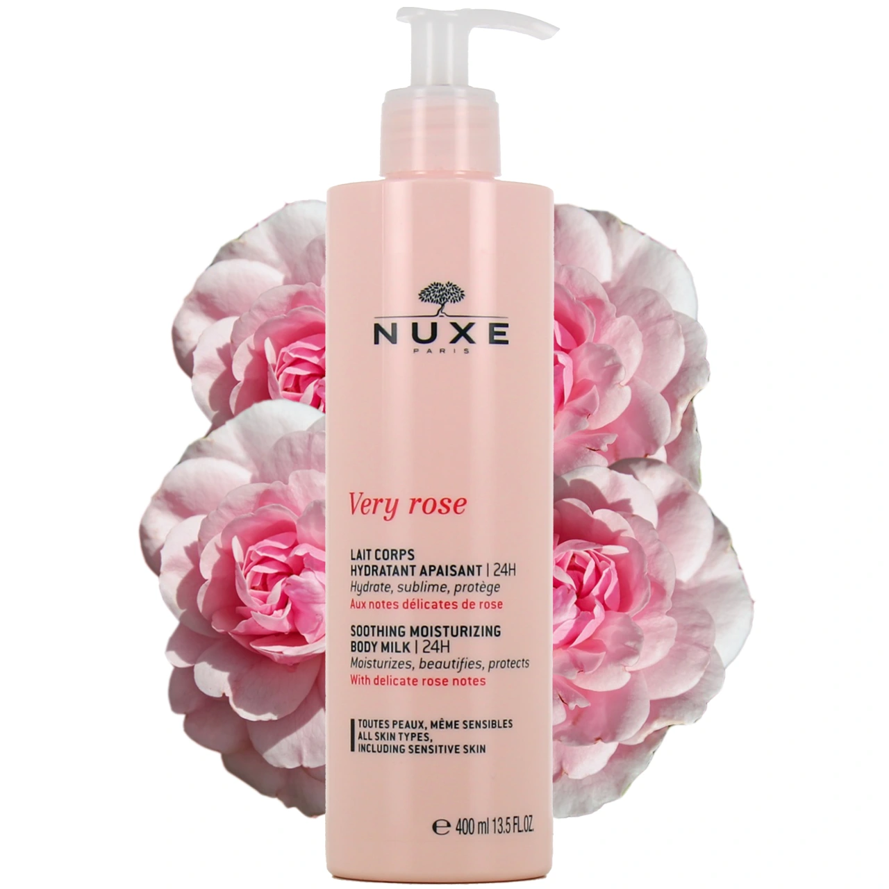 Nuxe Very Rose Lait Corps Hydratant Apaisant - Very Rose