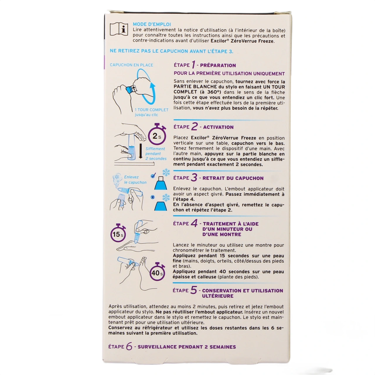 Objectif ZeroVerrue Freeze - Vue 3