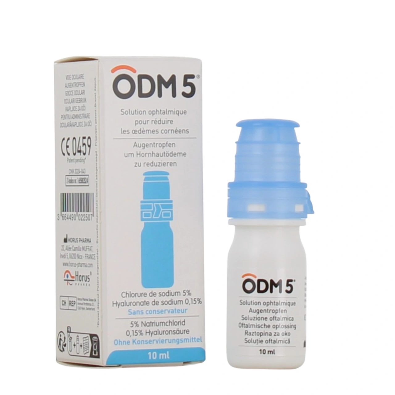 ODM 5 Solution ou pommade ophtalmique pour œdèmes cornéens - Vue 4