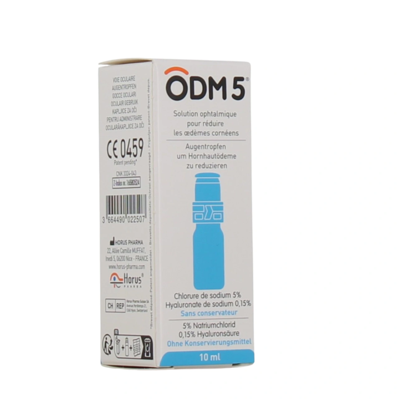 ODM 5 Solution ou pommade ophtalmique pour œdèmes cornéens - Vue 5