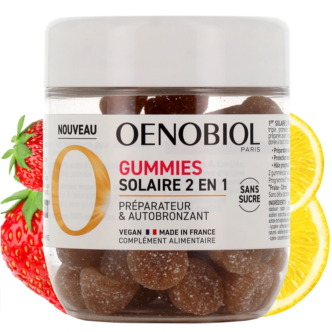 Oenobiol Gummies Solaire 2 en 1 - Oenobiol