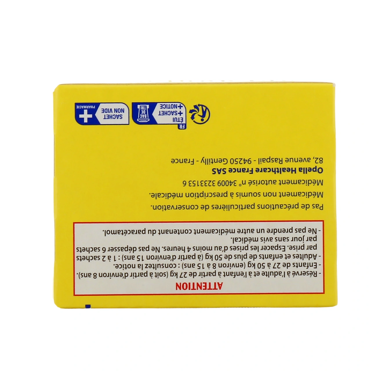 Doliprane 500 mg - Vue 12