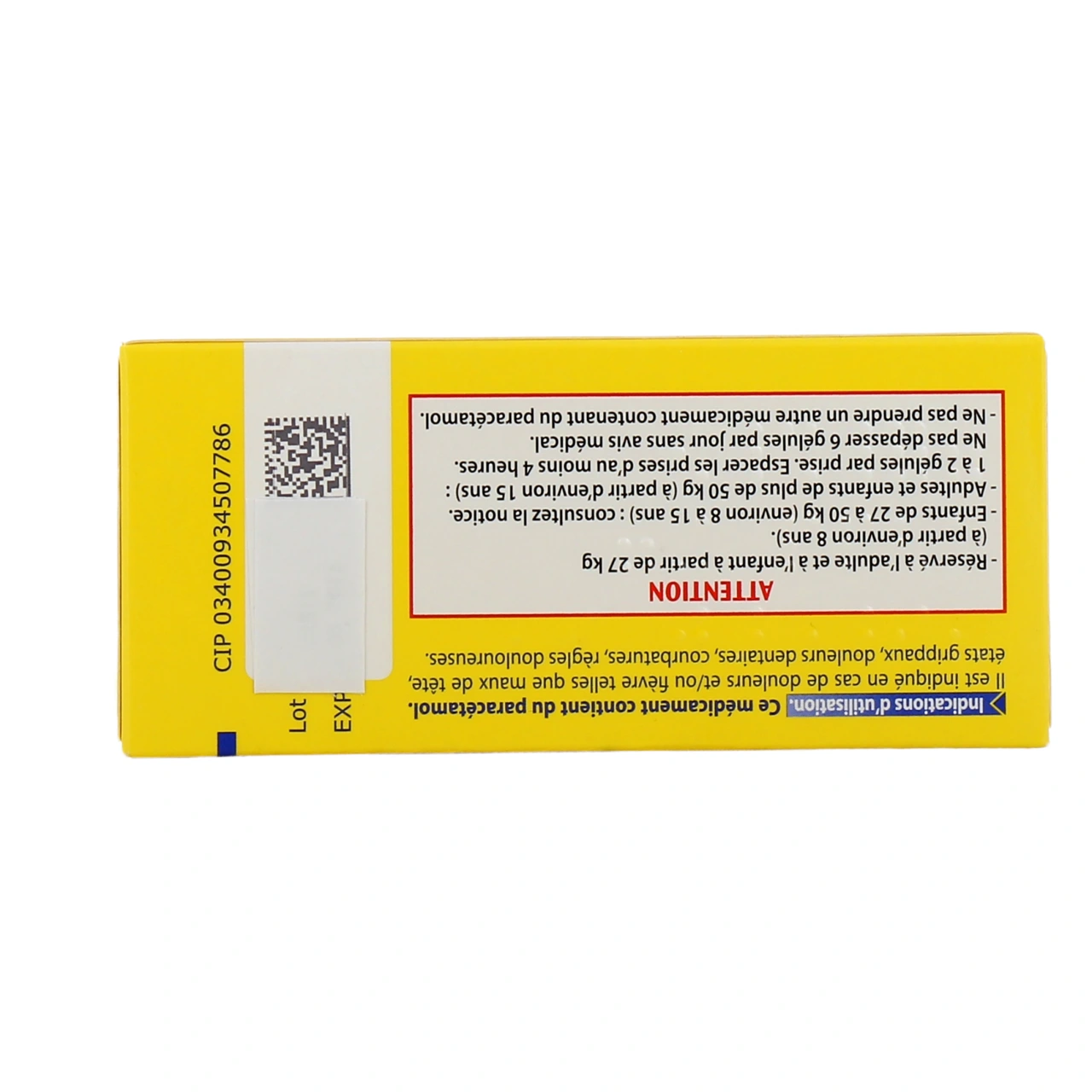 Doliprane 500 mg - Vue 9