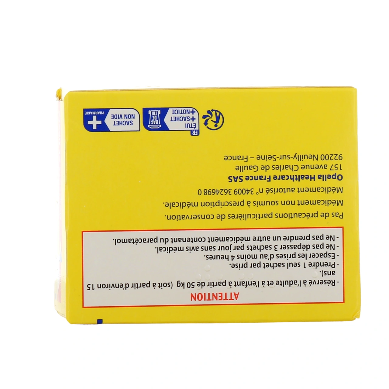 Doliprane 1000 mg - Vue 10