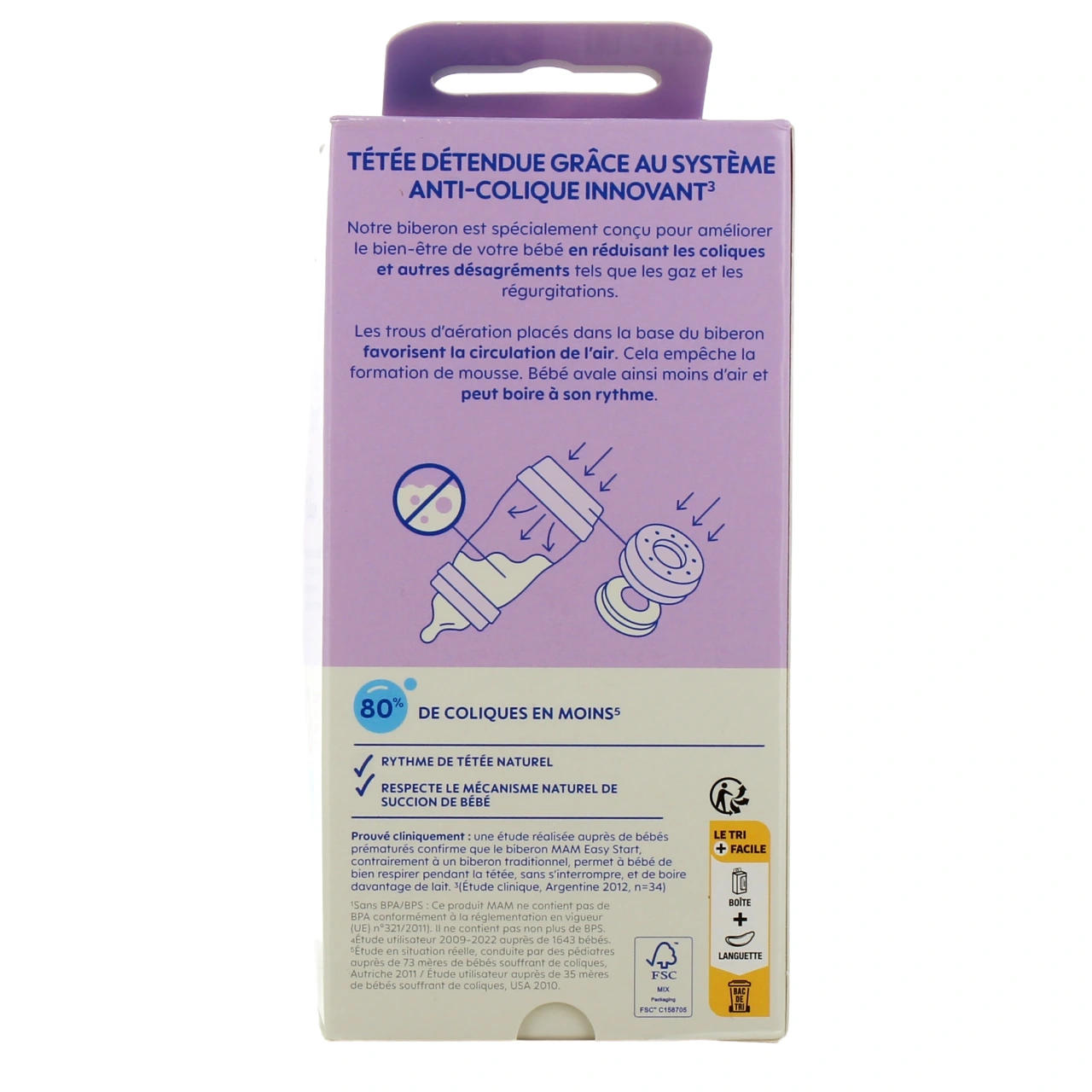 MAM Easy Start Biberon Anti-Colique - Vue 46