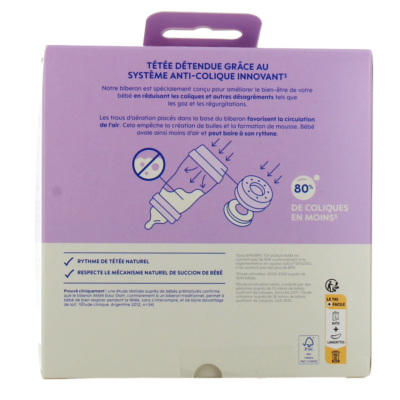 MAM Easy Start Biberon Anti-Colique - Vue 52