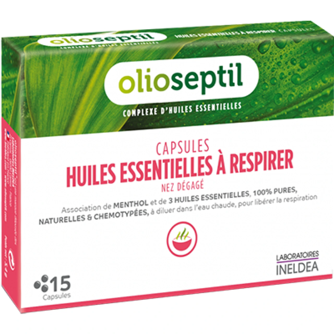 Olioseptil Huiles Essentielles à Respirer Nez Dégagé - Vue 3