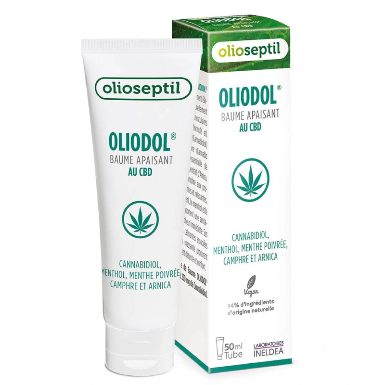 Olioseptil Oliodol Baume Apaisant CBD - Vue 3