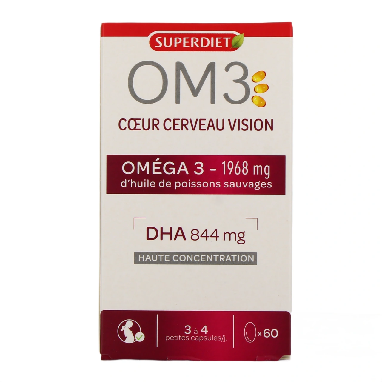 OM3 DHA Coeur Cerveau Vision - Vue 2