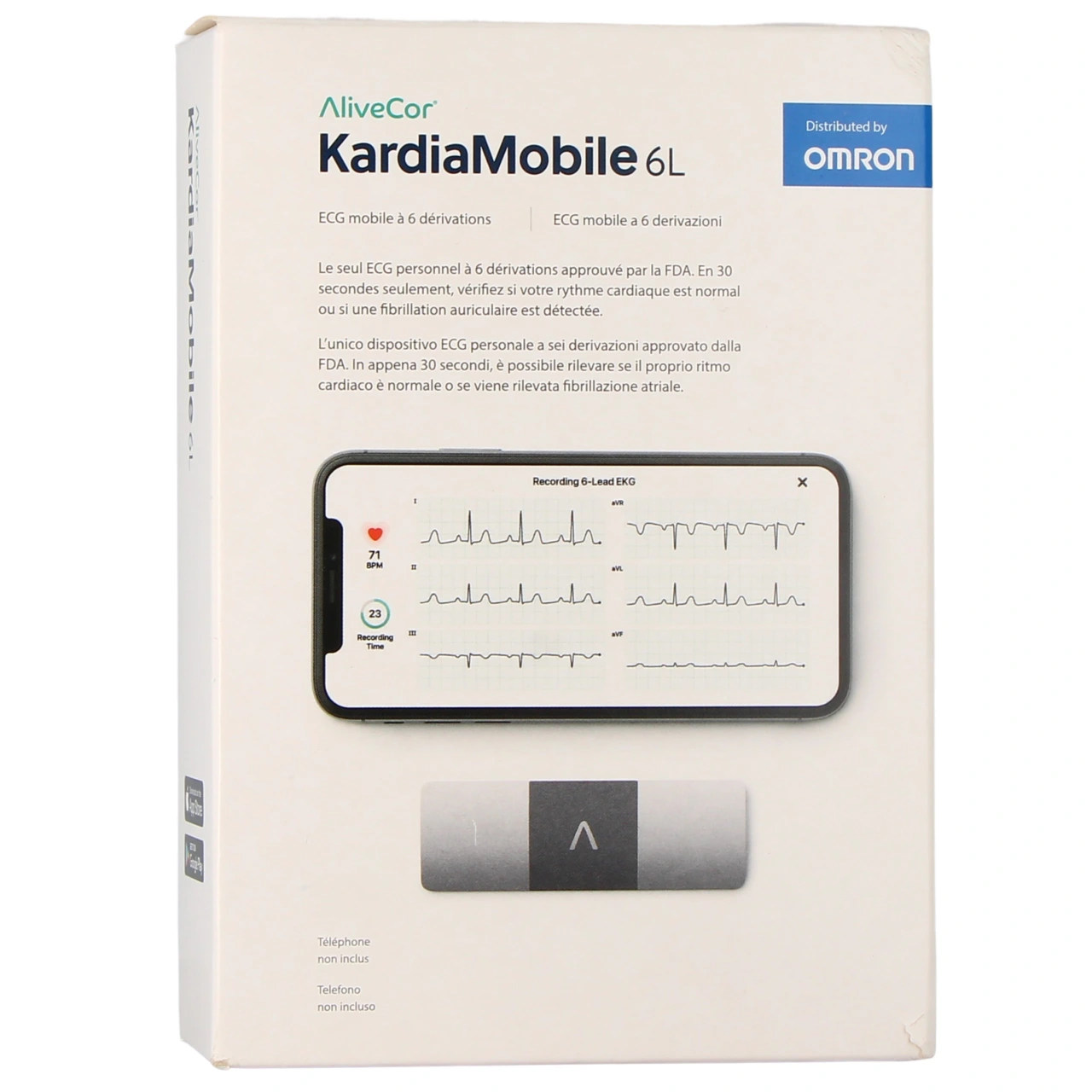 Omron AliveCor KardiaMobile ECG mobile - Omron
