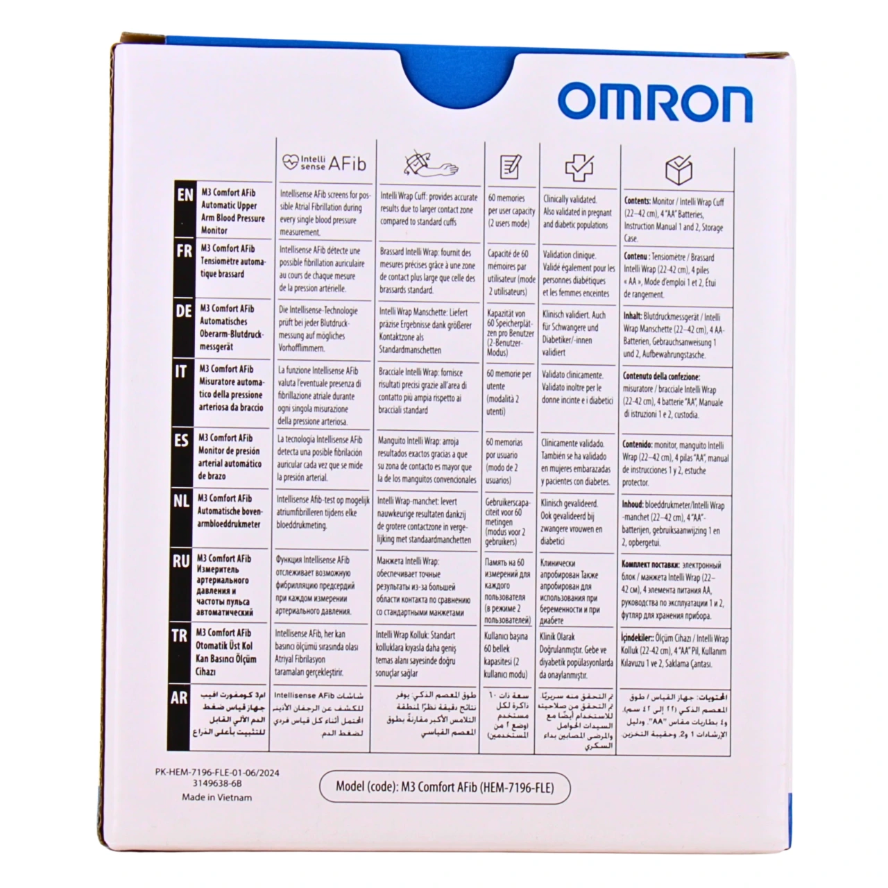 Omron M3 Comfort Tensiomètre Electronique - Vue 2