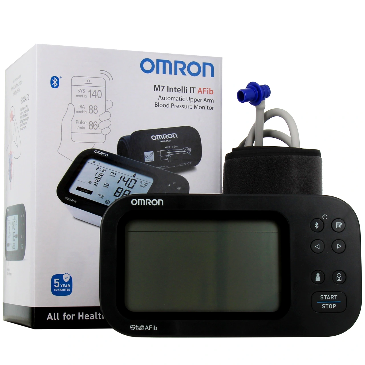 Omron M7 Intelli IT AFib Tensiomètre au Bras - Omron