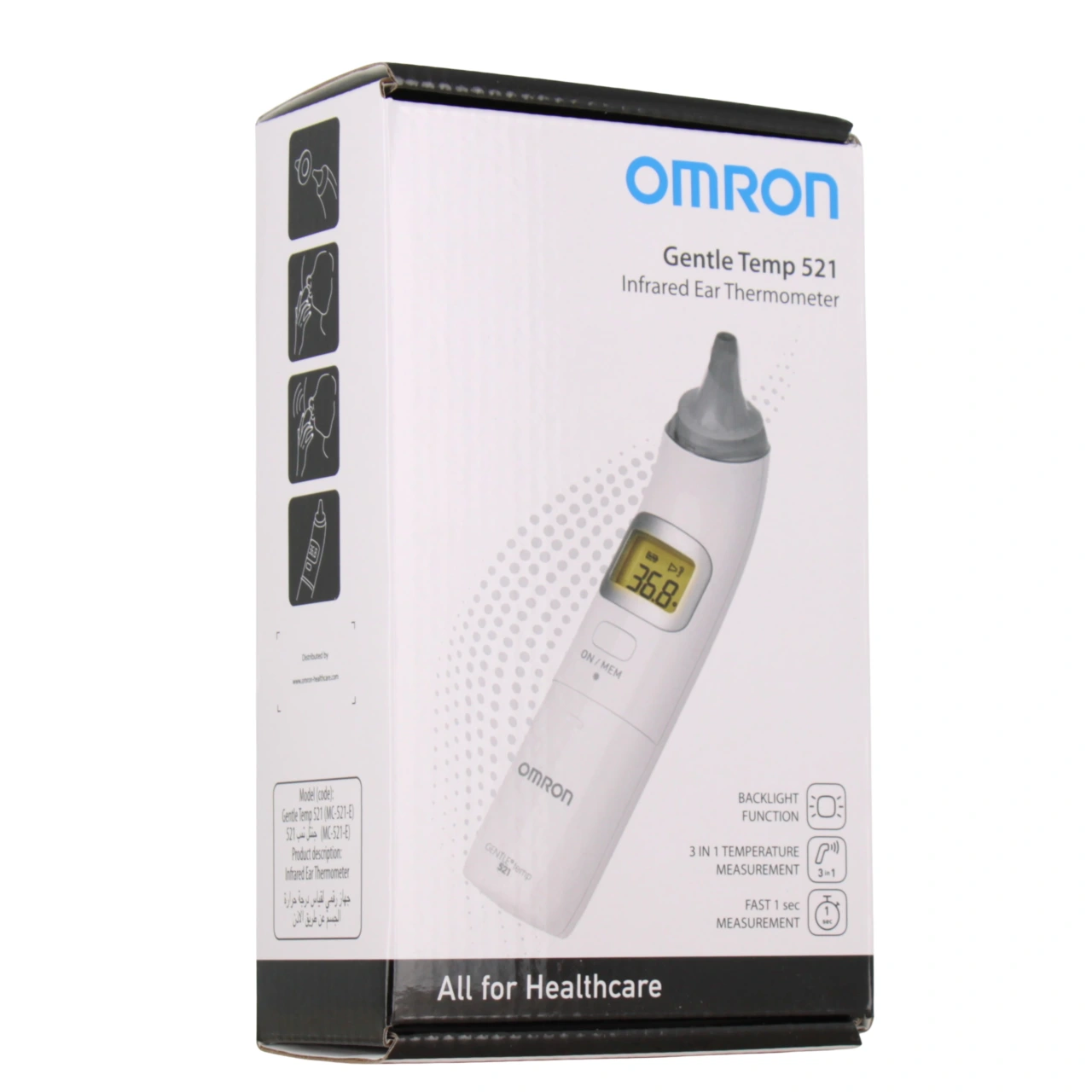 Omron Thermomètre Auriculaire Gentle Temp 521 - Omron