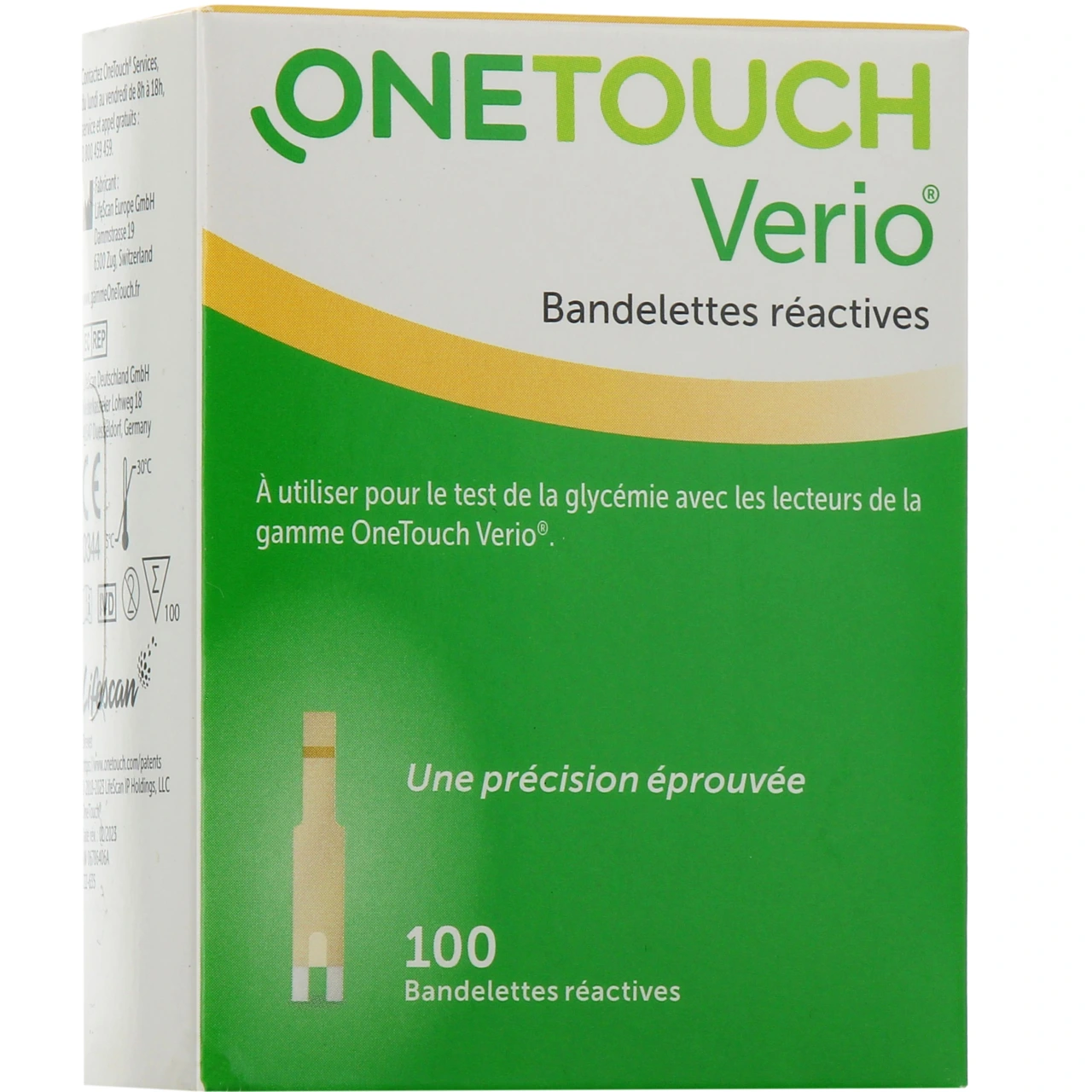 OneTouch Verio Bandelettes Réactives - OneTouch