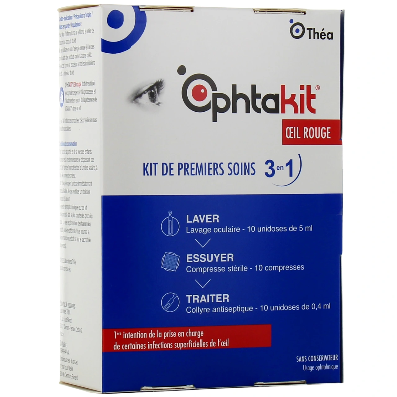 Ophtakit Oeil Rouge - Théa