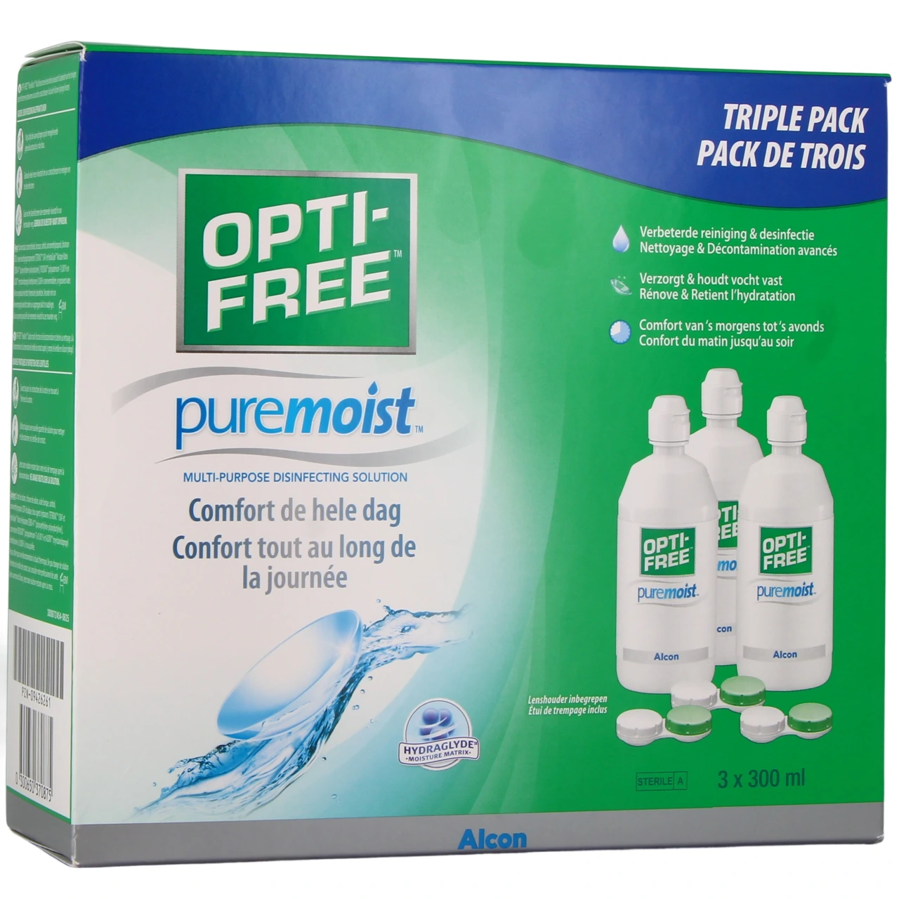 Opti Free PureMoist Solution pour Lentilles - Vue 7
