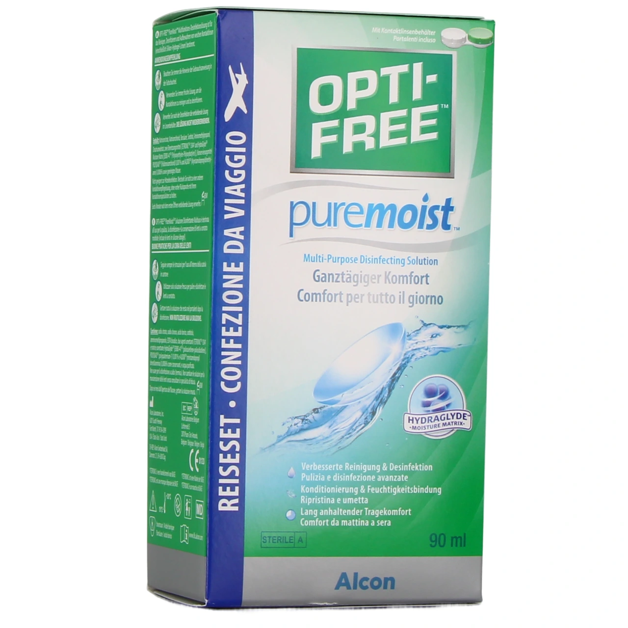 Opti Free PureMoist Solution pour Lentilles - Alcon