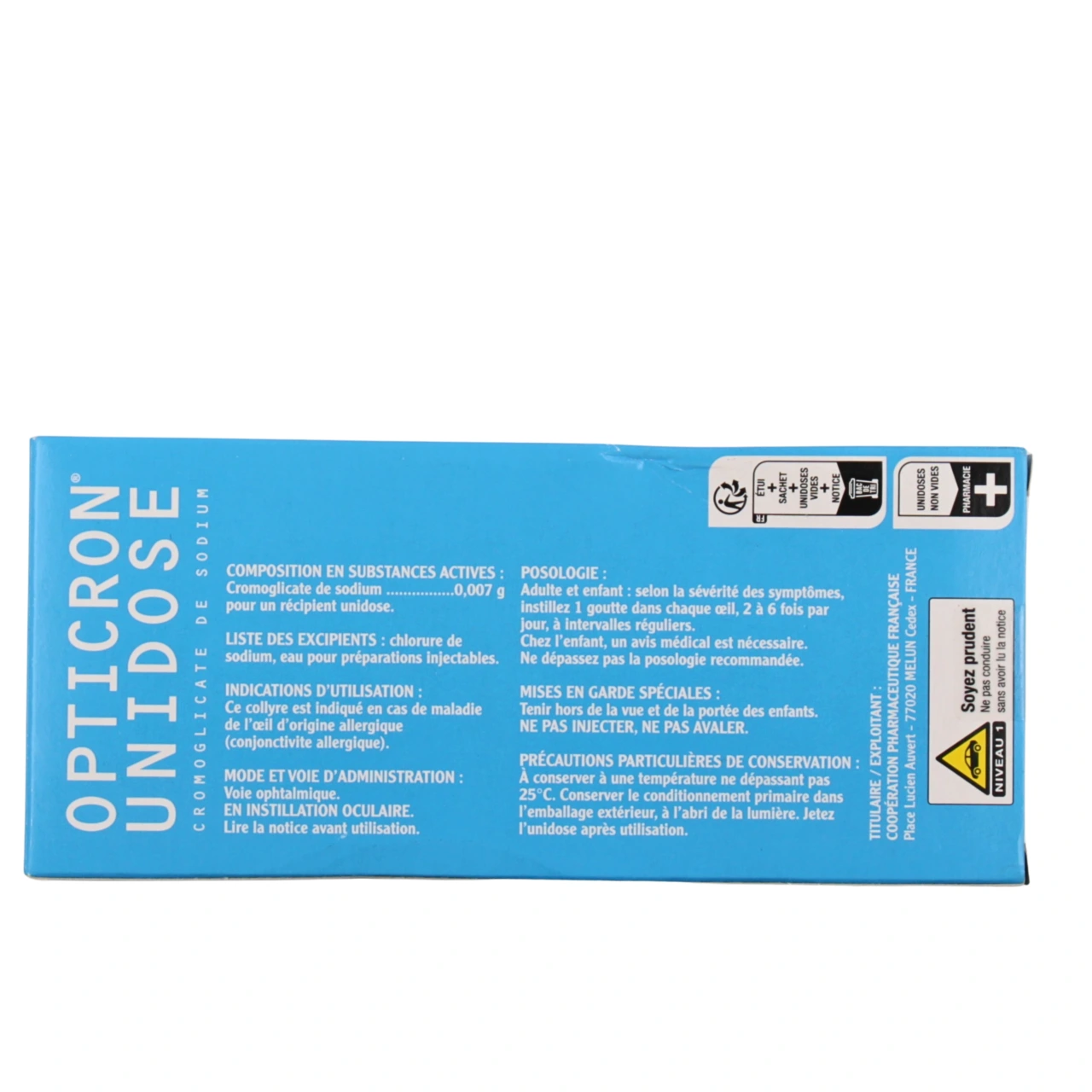 Opticron Collyre Cromoglicate de Sodium - Vue 4
