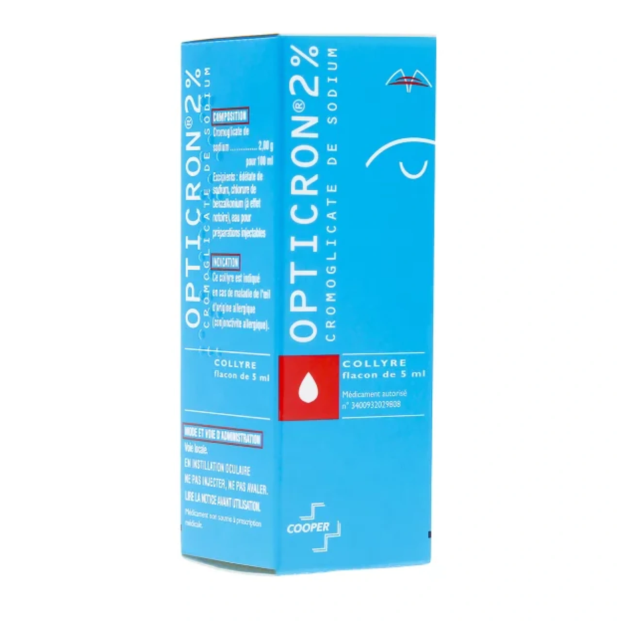 Opticron Collyre Cromoglicate de Sodium - Vue 2