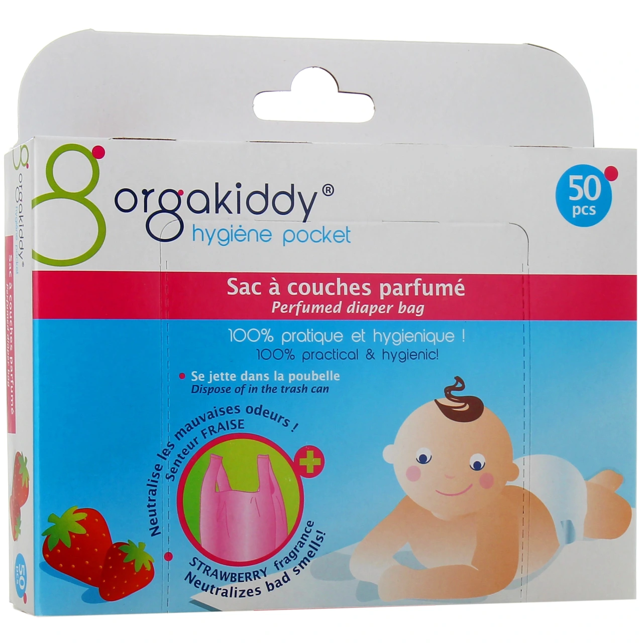 Orgakiddy Sac à Couches Parfumé - Orgakiddy