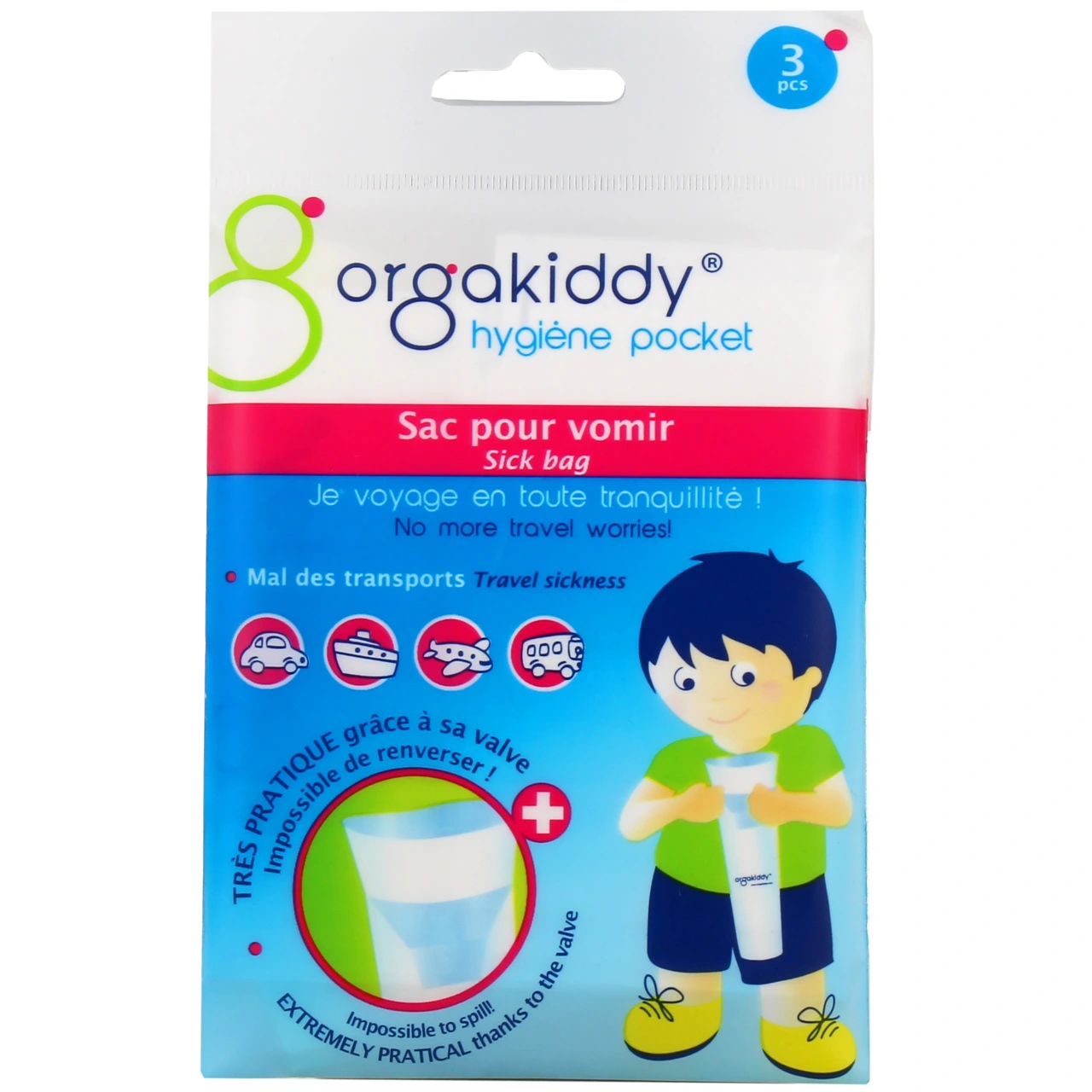 Orgakiddy Sac pour Vomir - Orgakiddy