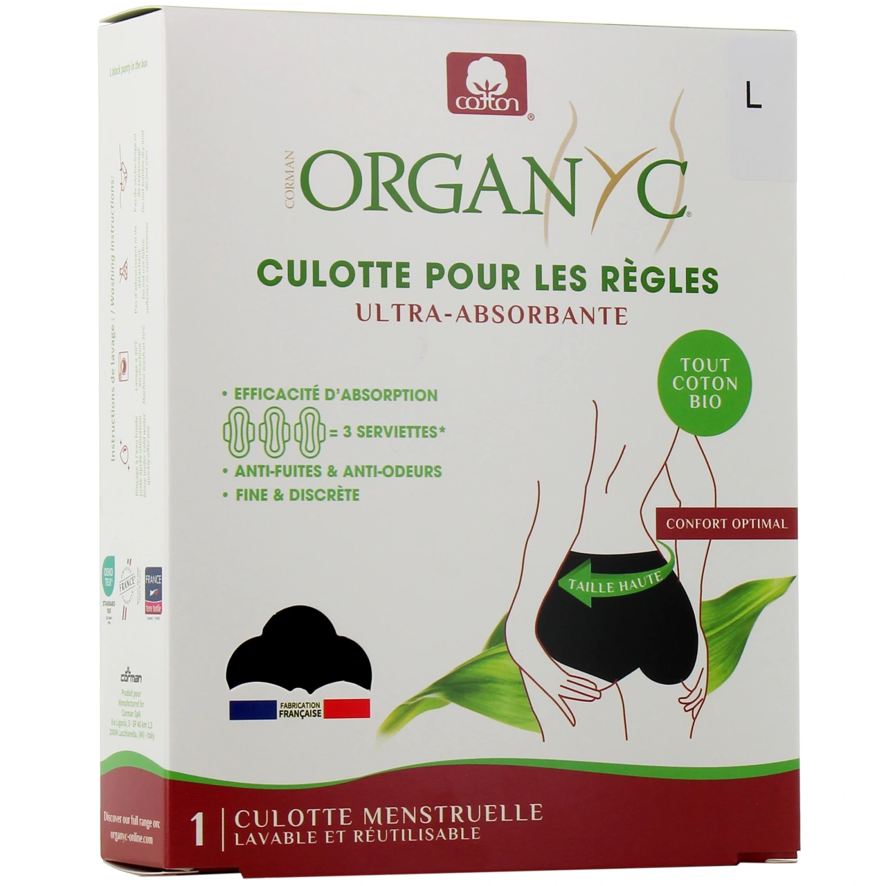Organyc Culotte Menstruelle - Vue 10