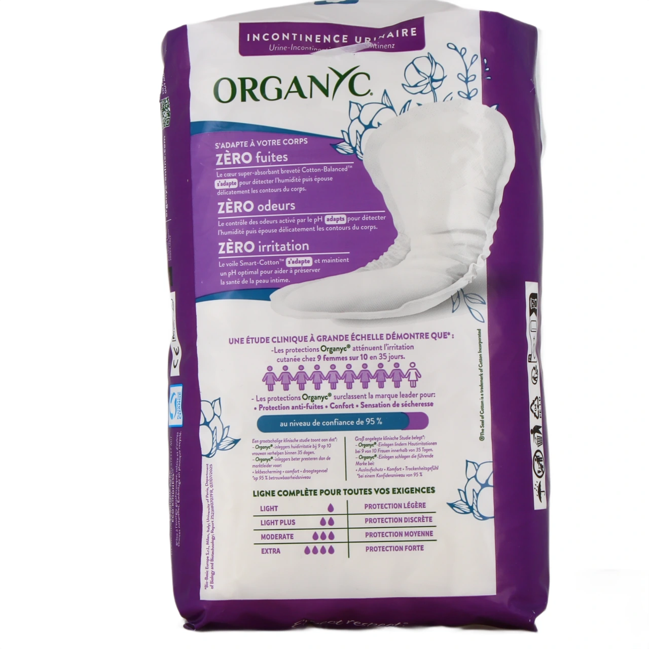 Organyc Protections Fuites Urinaires Bio - Vue 9