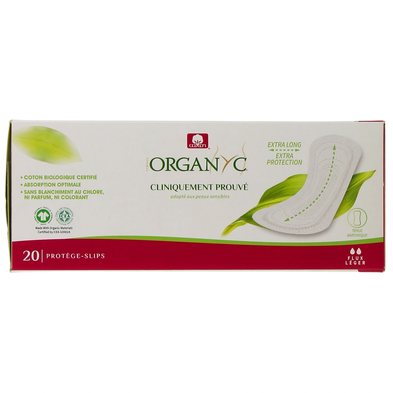 Organyc Protège Slip Coton Bio - Vue 6