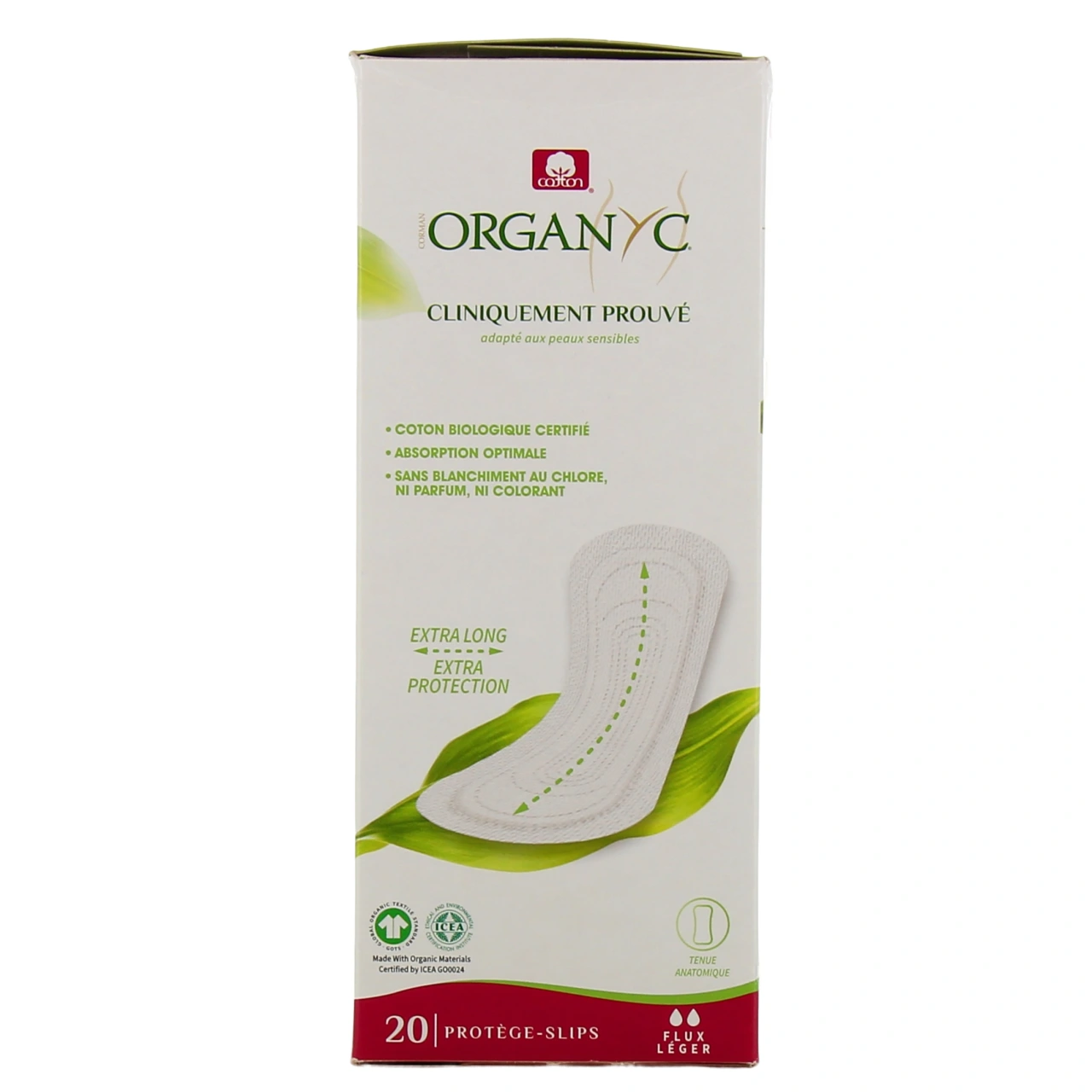 Organyc Protège Slip Coton Bio - Vue 5