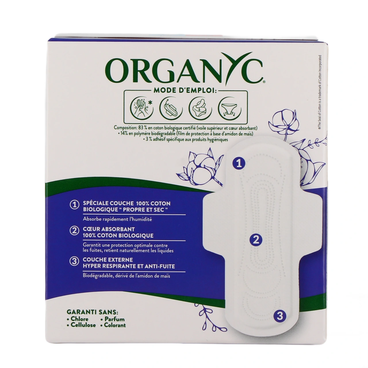 Organyc Serviettes Extra-Fines - Vue 9