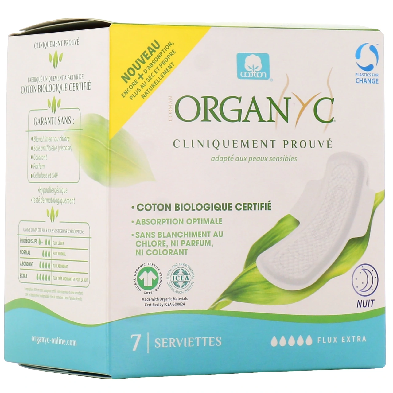 Organyc Serviettes Extra-Fines - Vue 10