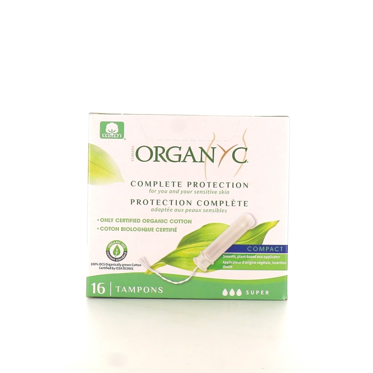 Tampons Organyc - Vue 3