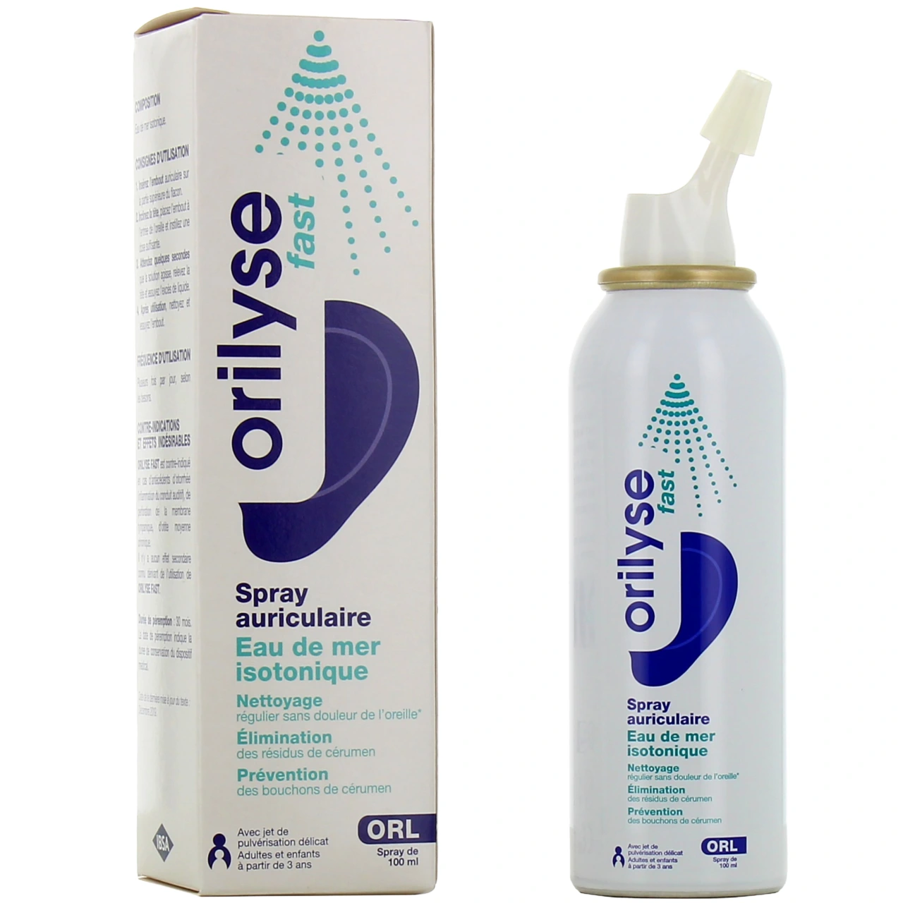 Orilyse Fast Spray Auriculaire - IBSA