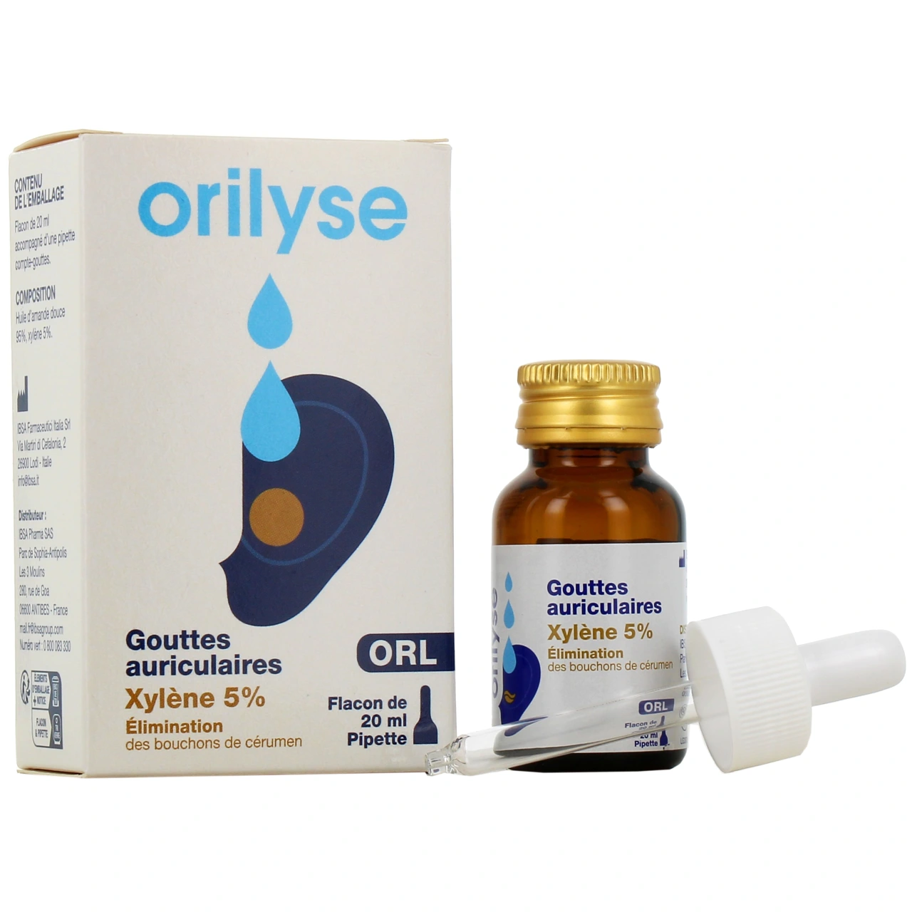 Orilyse Gouttes Auriculaires - IBSA