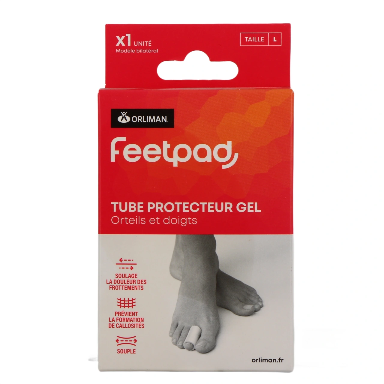 Orliman FeetPAD Tube Protecteur Gel - Vue 2