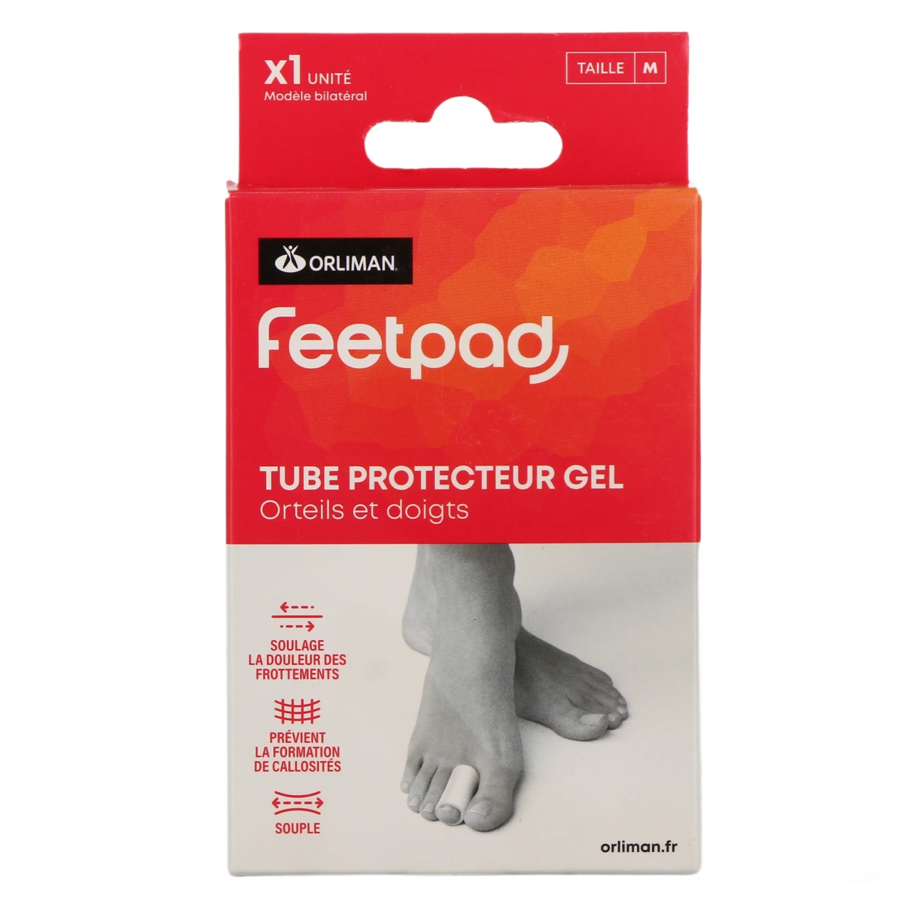 Orliman FeetPAD Tube Protecteur Gel - Vue 5
