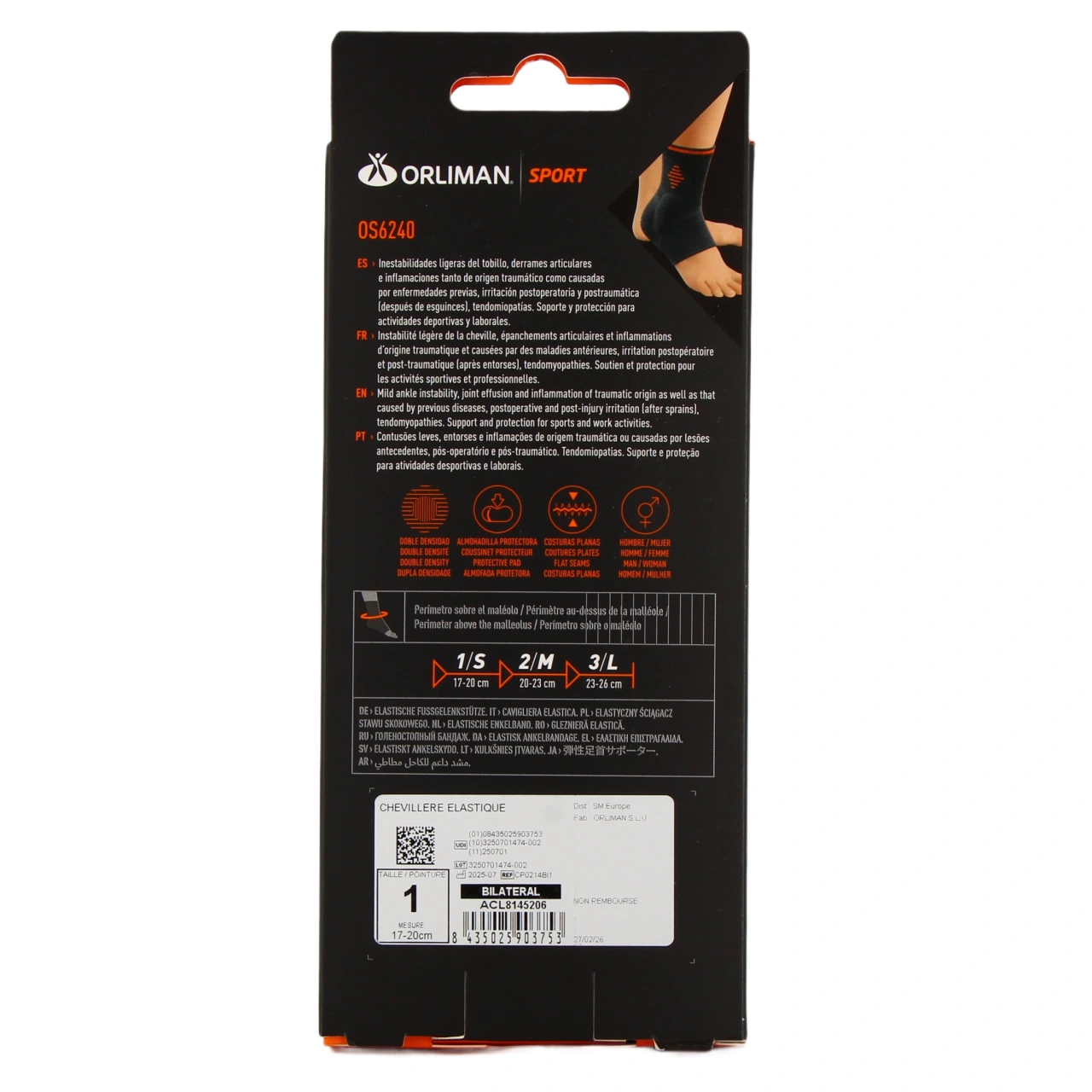 Orliman Sport Chevillère Élastique - Vue 7